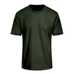 Branded Lightweight Polyester Sports T-Shirt in Carbon Grey