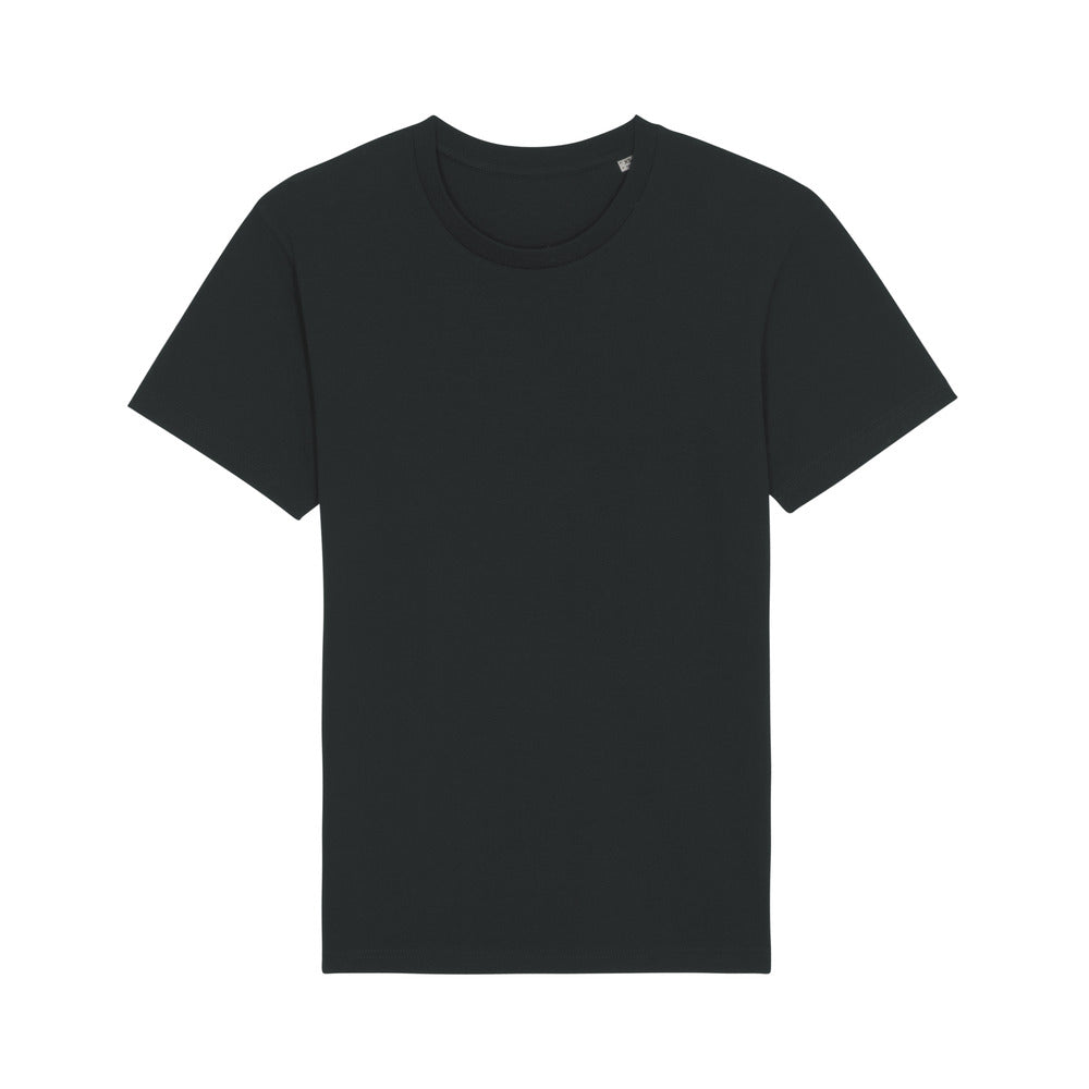 Branded Organic Cotton Unisex T-Shirt in Black
