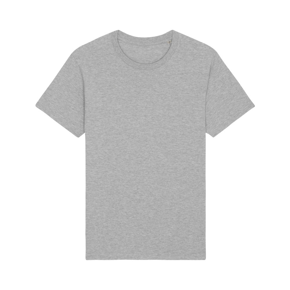 Branded Organic Cotton Unisex T-Shirt in Heather Grey