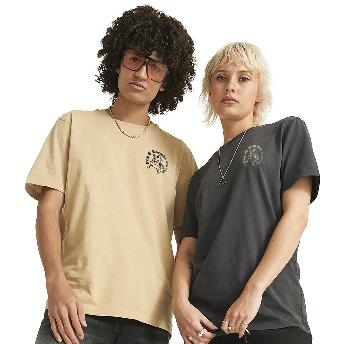 Branded Unisex Relaxed Fit Cotton T-Shirt