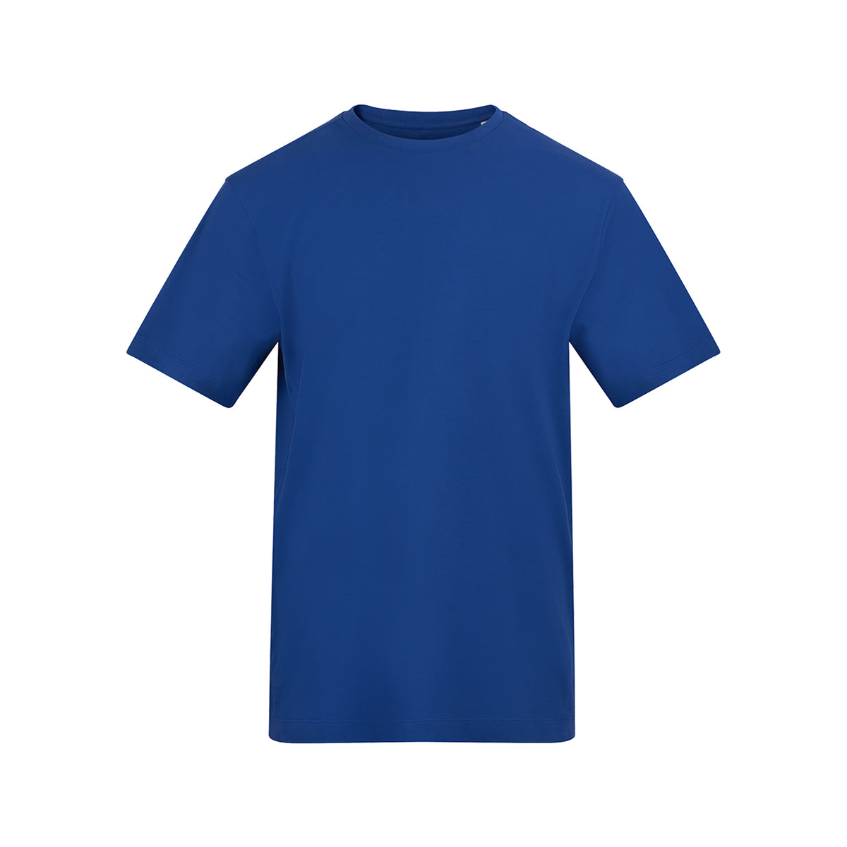 Branded Unisex Relaxed Fit Cotton T-Shirt in Royal Blue