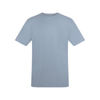 Branded Unisex Relaxed Fit Cotton T-Shirt in Sky Blue
