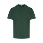 Branded Polycotton Workwear T-Shirt in Bottle Green