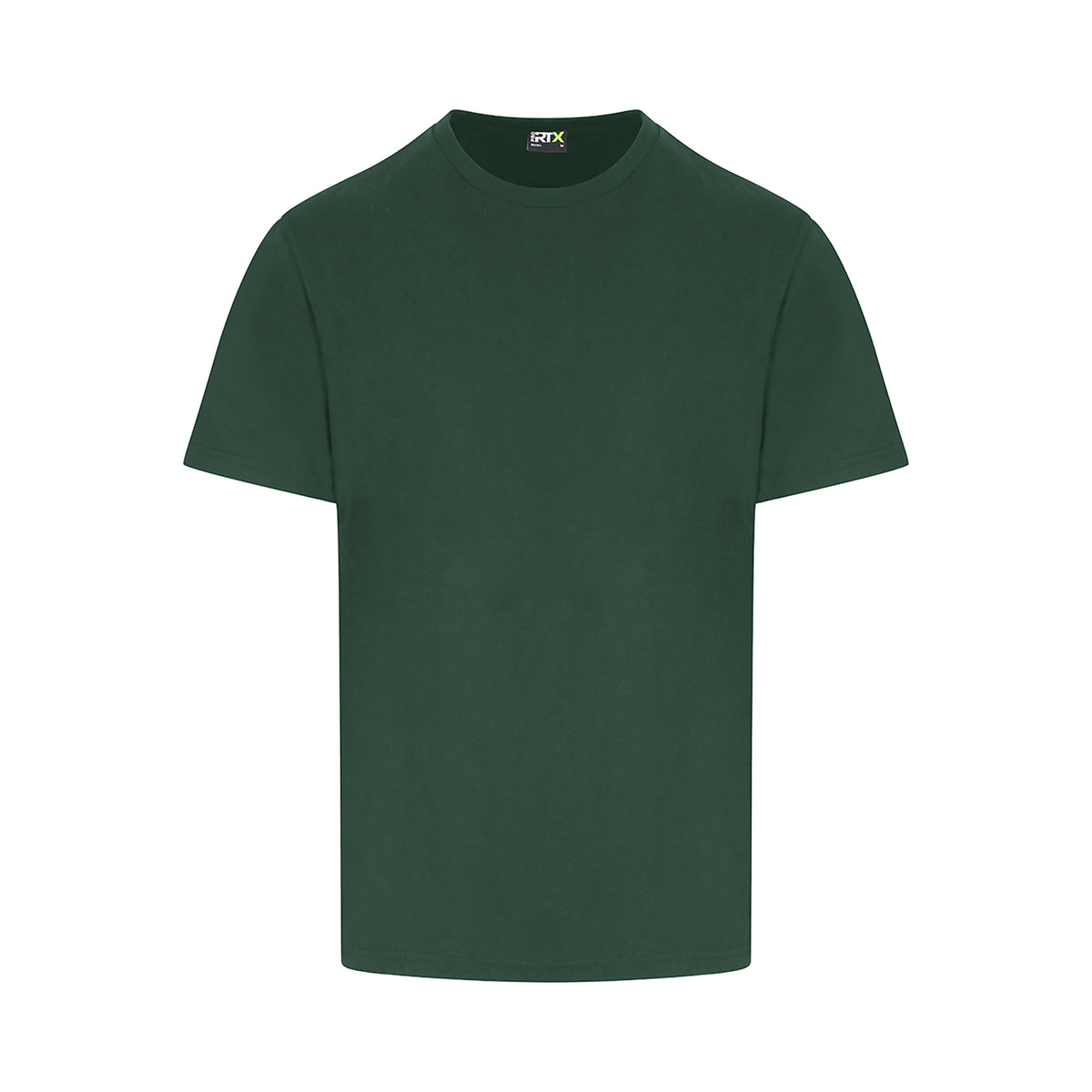Branded Polycotton Workwear T-Shirt in Bottle Green