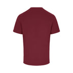 Branded Polycotton Workwear T-Shirt in Burgandy