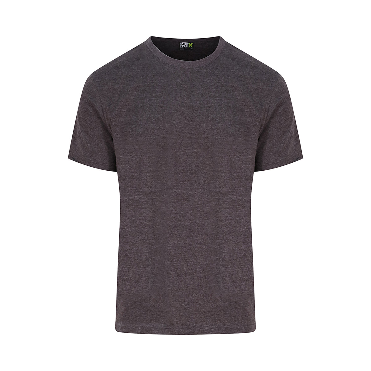 Branded Polycotton Workwear T-Shirt in Charcoal