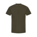Branded Polycotton Workwear T-Shirt in Khaki