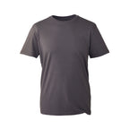 Branded Retail Fit Organic Cotton T-Shirt in Charcoal