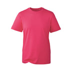 Branded Retail Fit Organic Cotton T-Shirt in Hot Pink