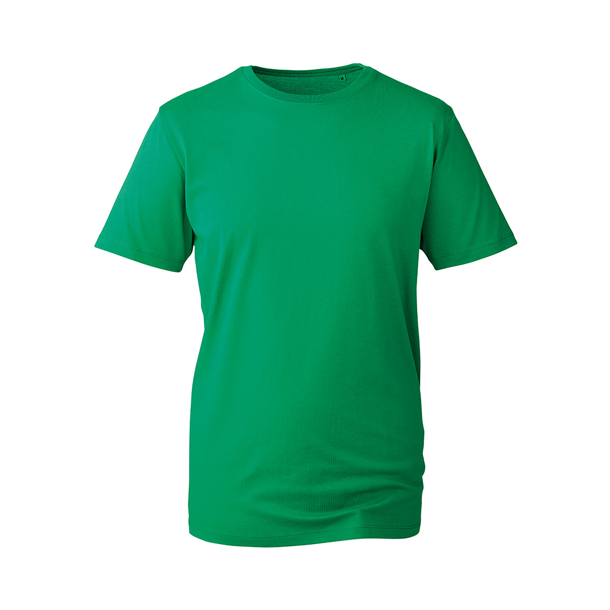Branded Retail Fit Organic Cotton T-Shirt in Kelly Green