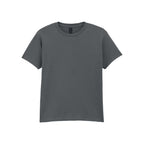 Branded Kids' Soft Ringspun Cotton T-Shirt in Charcoal