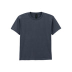 Branded Kids' Soft Ringspun Cotton T-Shirt in Dark Heather