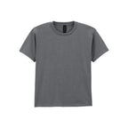 Branded Kids' Soft Ringspun Cotton T-Shirt in Graphite Heather