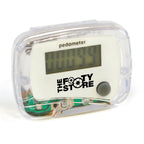 Branded Plastic Step Counter Pedometer in Transparent