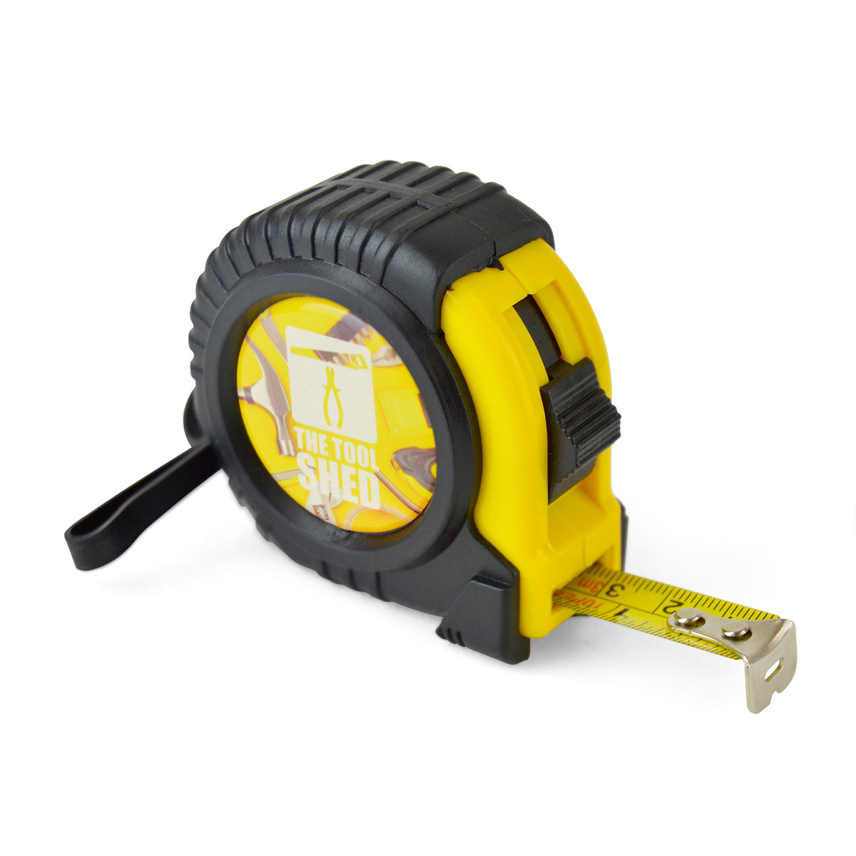Branded 3m Tape Measure with Belt Clip and Lock Button