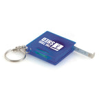 Branded Keyring Tape Measure with Spirit Level