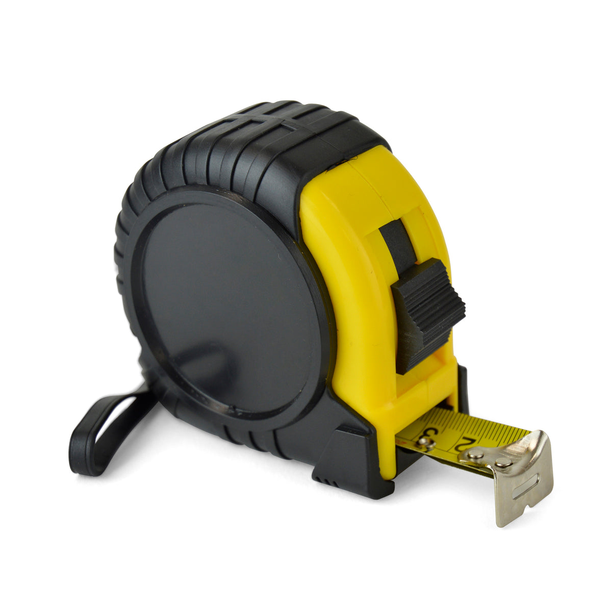 Branded 7.5m Tape Measure with Belt Clip and Lock Button