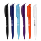 Branded Social Plastic Ball Pen with Jumbo Refill