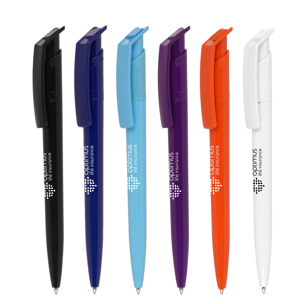 Branded Social Plastic Ball Pen with Jumbo Refill