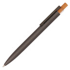 Branded Recycled Aluminium Ball Pen with Charity Donation in GREY