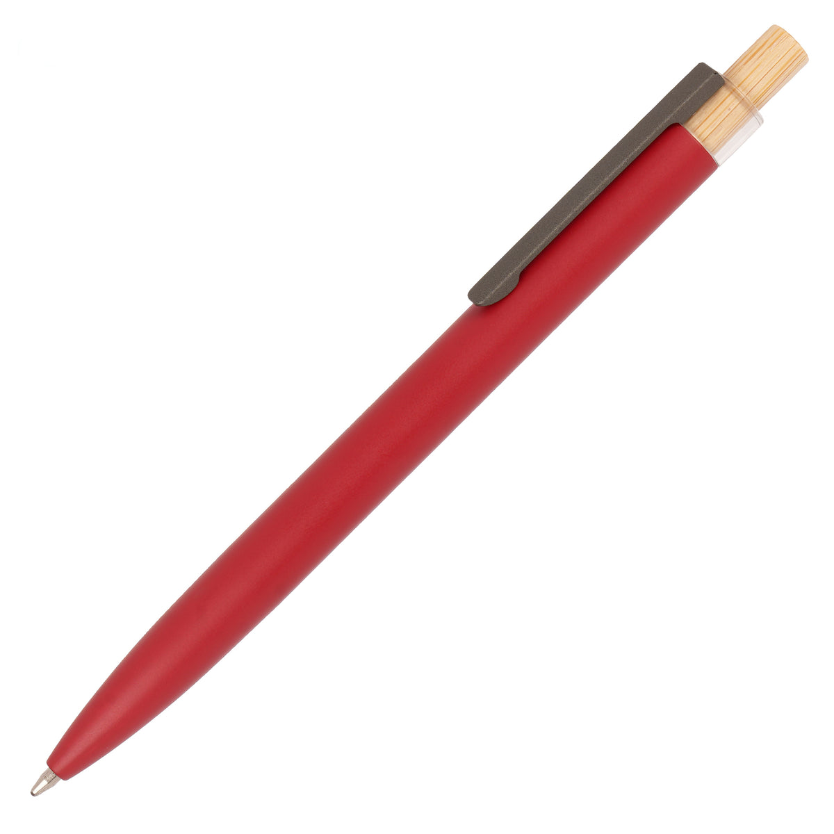 Branded Recycled Aluminium Ball Pen with Charity Donation in RED