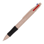 Branded Wheat Plastic 4 Colour Ink Ball Pen