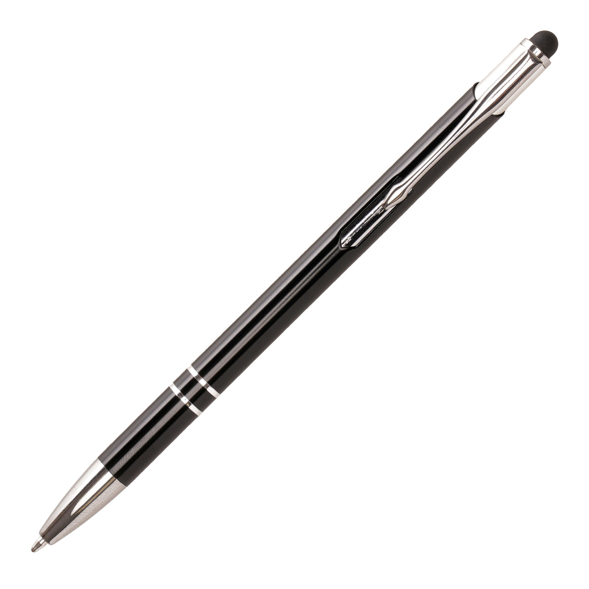 Branded Recycled Aluminium Stylus Ball Pen