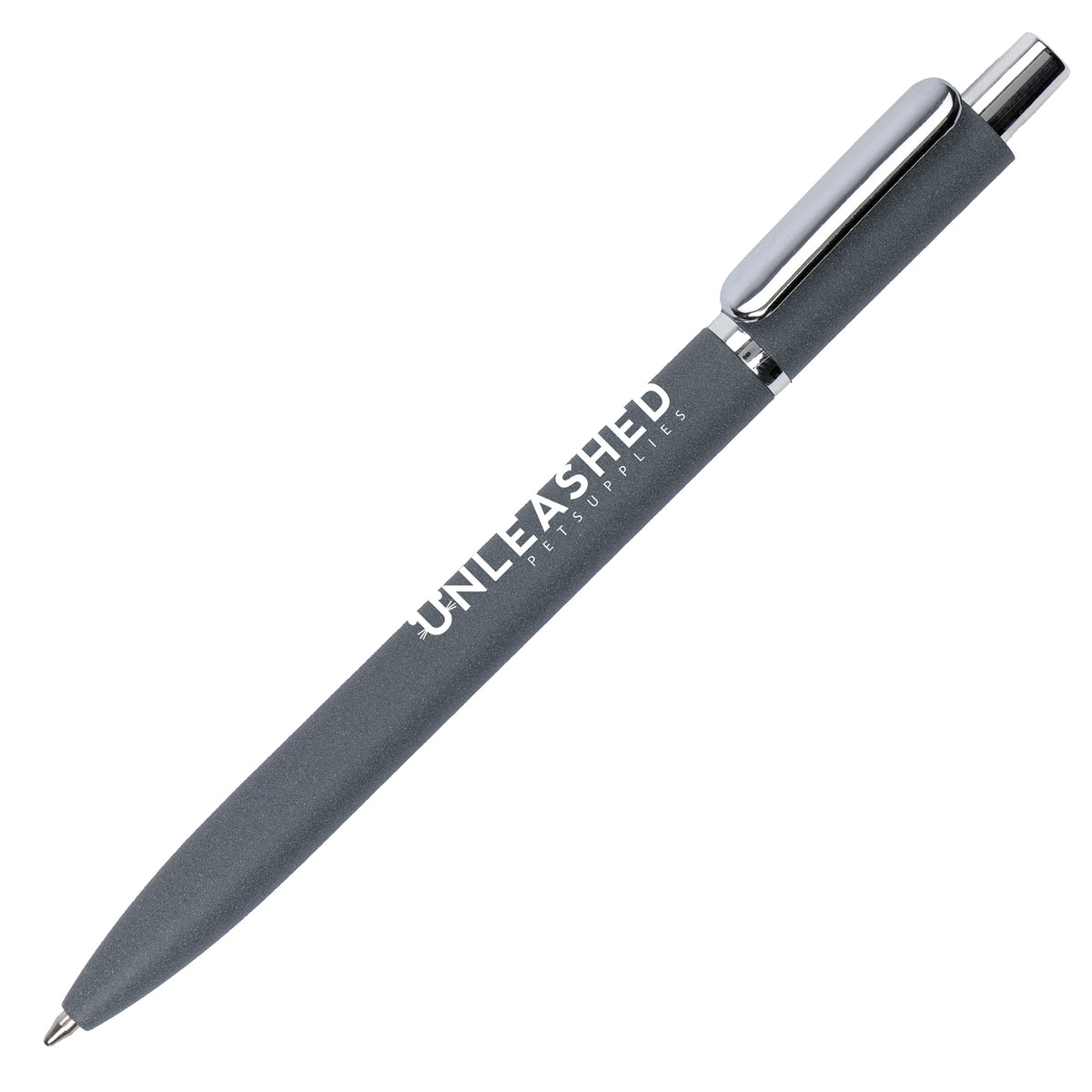 Branded Granite Effect Aluminium Ball Pen in GREY