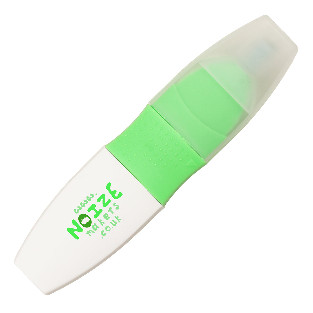 Branded White Neon Flat Capped Highlighter in GREEN