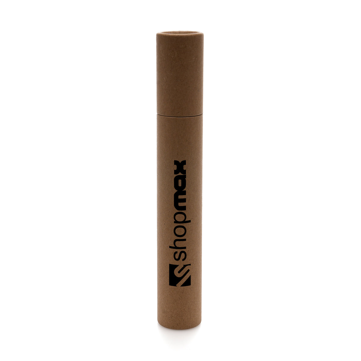 Branded Cylindrical Card Pen Tube in NATURAL