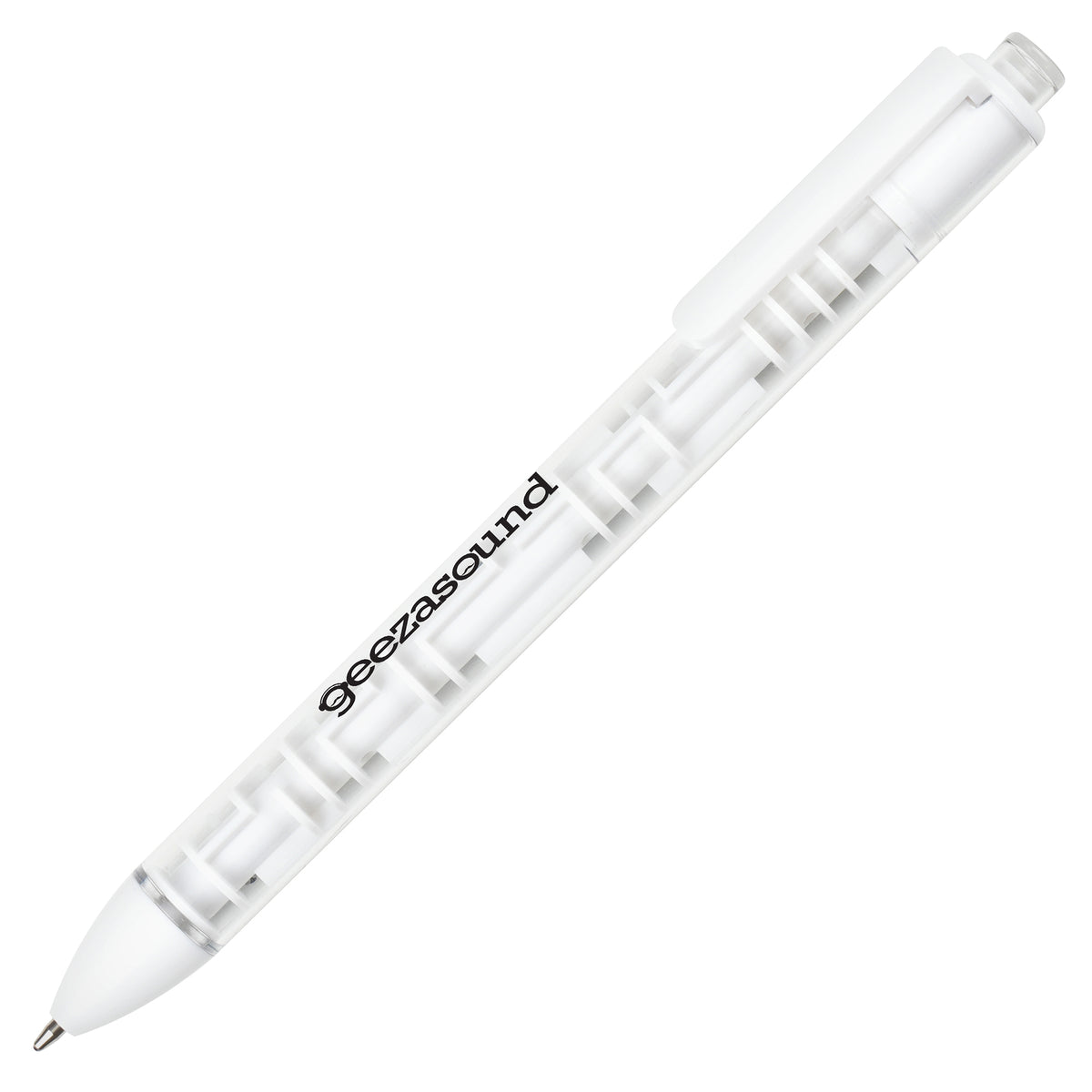 Branded Maze Puzzle Ball Pen in WHITE
