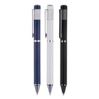 Branded Steel Twist Ball Pen with Mirror Engrave Finish