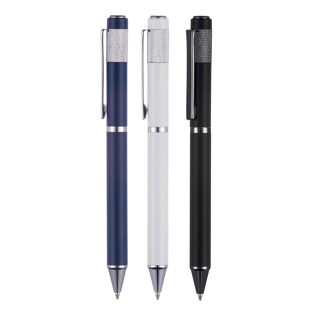 Branded Steel Twist Ball Pen with Mirror Engrave Finish