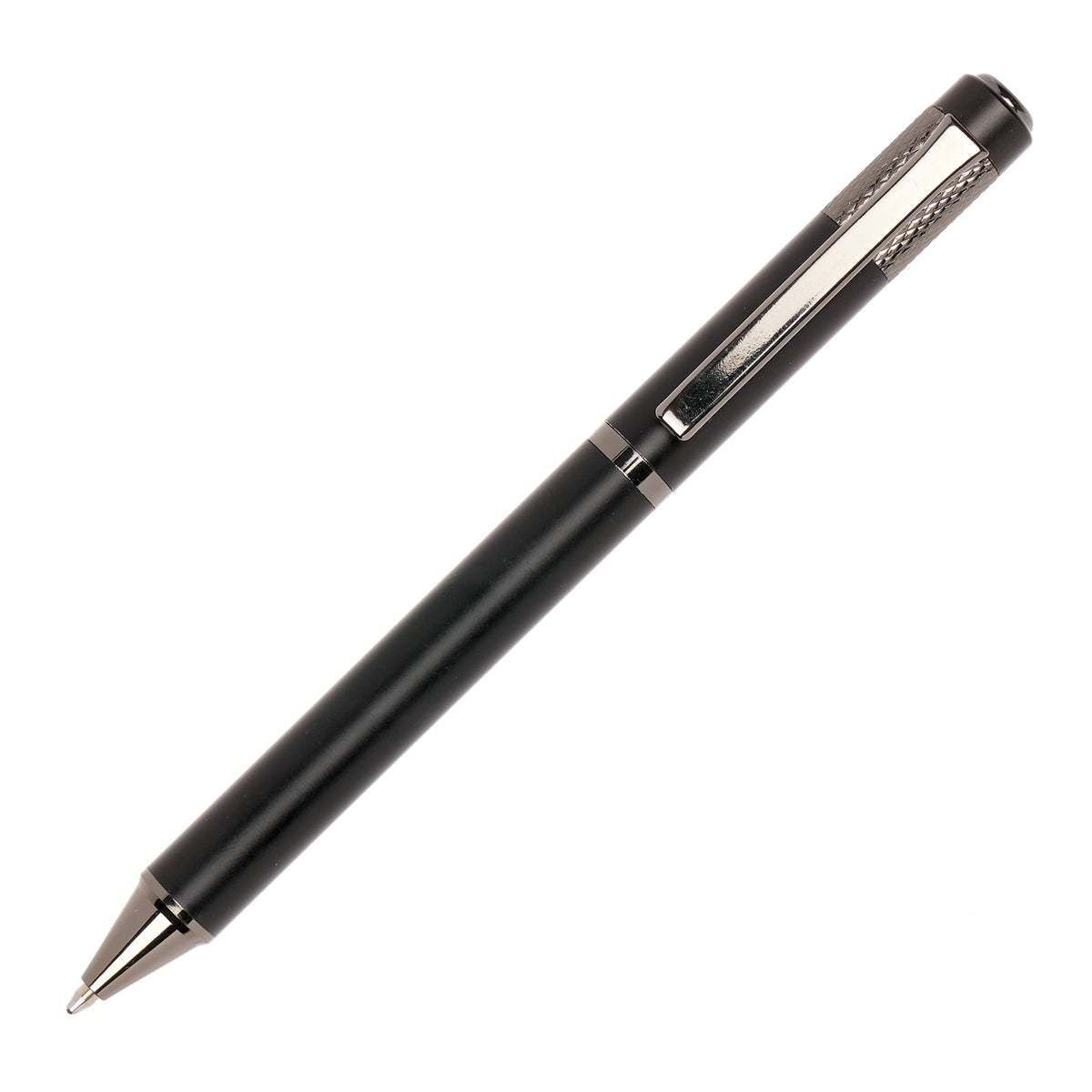Branded Steel Twist Ball Pen with Mirror Engrave Finish