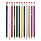 Branded HB Wooden Pencil with Eraser Tip