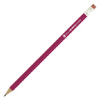 Branded HB Wooden Pencil with Eraser Tip in PINK