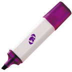 Branded Highlighter with Transparent Trim in PURPLE