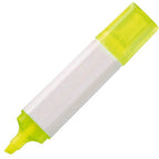 Branded Highlighter with Transparent Trim in YELLOW