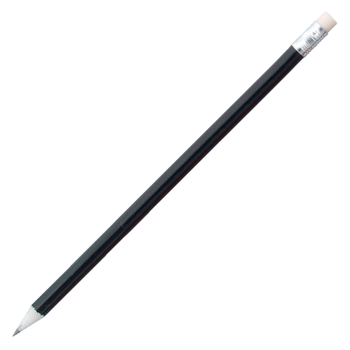 Branded Recycled Newspaper Pencil with Eraser