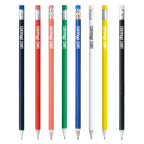 Branded Recycled Newspaper Pencil with Eraser
