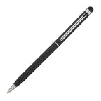 Branded Slim Aluminium Twist Ball Pen with Soft Stylus