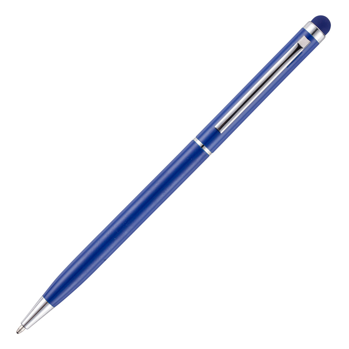 Branded Slim Aluminium Stylus Ball Pen in Vibrant Colours