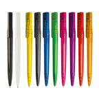 Branded Twist-Action RPET Ball Pen from Recycled Bottles