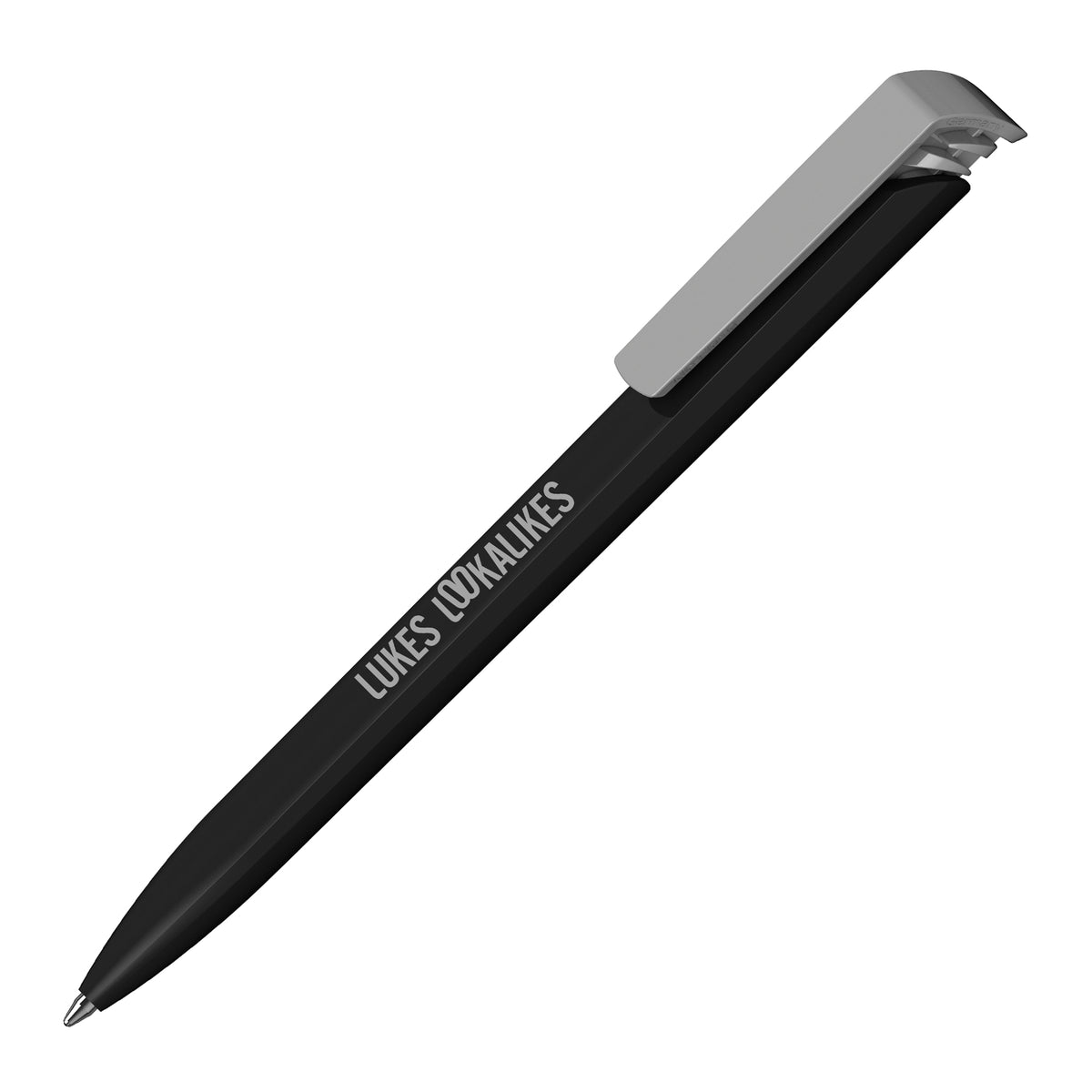 Branded Recycled ABS Triangular Push Action Ball Pen
