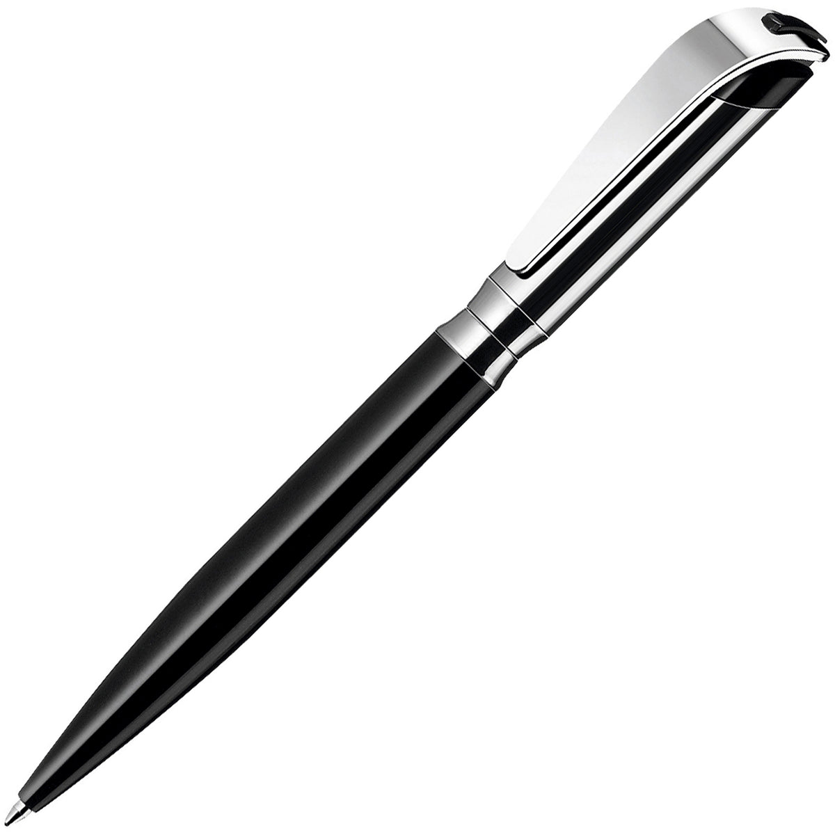 Branded Pearlescent Brass Twist Action Ball Pen