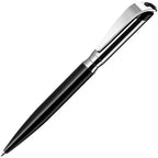 Branded Pearlescent Brass Twist Action Ball Pen