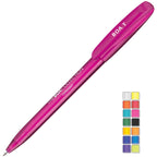 Branded Translucent Twist Action Ball Pen
