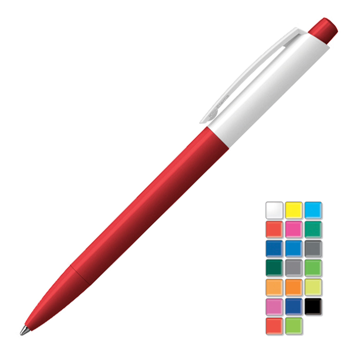 Branded Mix and Match High Gloss Retractable Ball Pen
