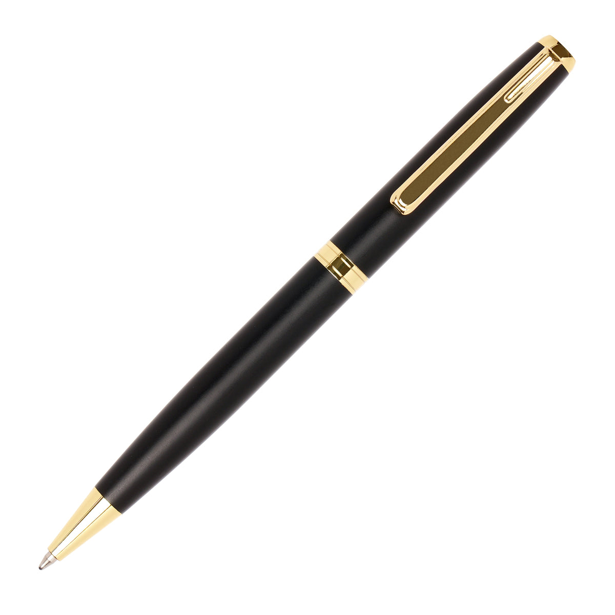 Branded Brass Twist Ball Pen with Gold Engrave Finish