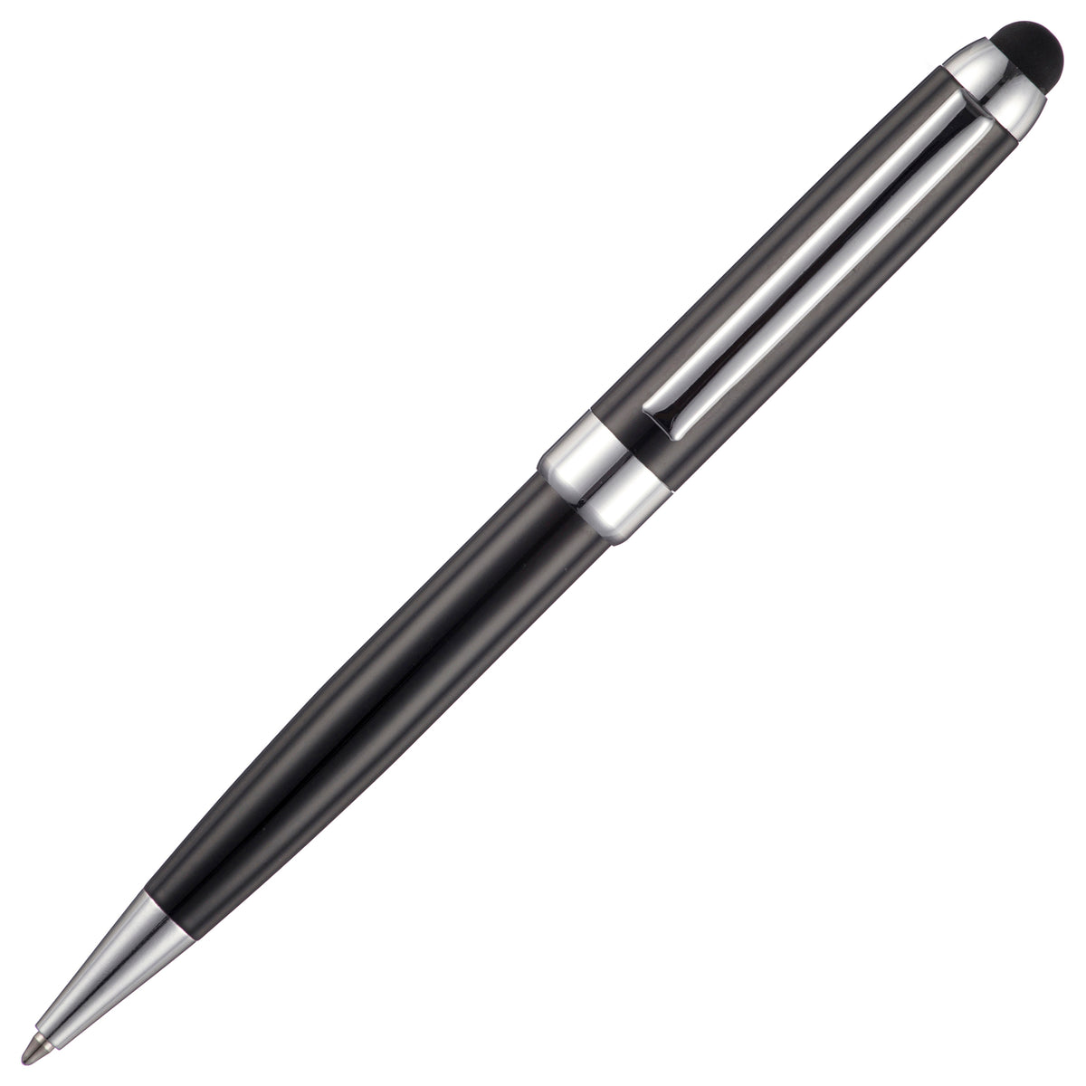 Branded Heavy Twist Action Stylus Ball Pen